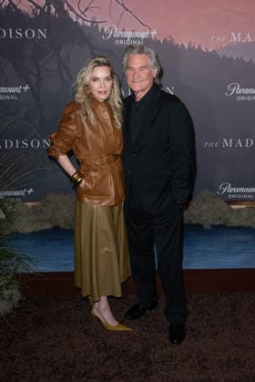 9 March 2026 New York, New York Michelle Pfeiffer, Kurt Russell The Madison New York Premiere held at Jazz at Lincoln Center Photo Credit Christopher Smith AdMedia 453922 2026 03 09 New York New York United States  Copyright: xAdMediax STAR_453922_071
