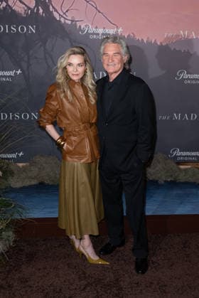 9 March 2026 New York, New York Michelle Pfeiffer, Kurt Russell The Madison New York Premiere held at Jazz at Lincoln Center Photo Credit Christopher Smith AdMedia 453922 2026 03 09 New York New York United States  Copyright: xAdMediax STAR_453922_074