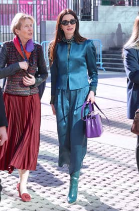 Anne Hathaway Out - NYC Actress Anne Hathaway leaves the United Nations after a speech on International Women s Day in New York, NY on March 9, 2026. Photo by Dylan Travis ABACAPRESS.COM New York City NY United States  Copyright: xDylanxTravis ABACAx