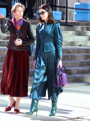Anne Hathaway Out - NYC Actress Anne Hathaway leaves the United Nations after a speech on International Women s Day in New York, NY on March 9, 2026. Photo by Dylan Travis ABACAPRESS.COM New York City NY United States  Copyright: xDylanxTravis ABACAx