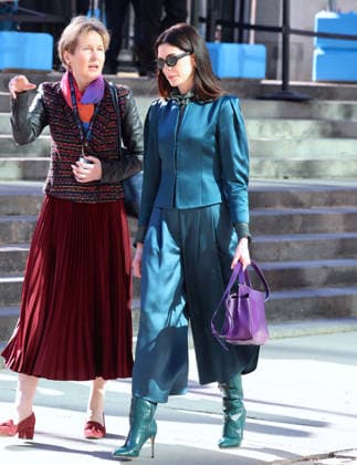 Anne Hathaway Out - NYC Actress Anne Hathaway leaves the United Nations after a speech on International Women s Day in New York, NY on March 9, 2026. Photo by Dylan Travis ABACAPRESS.COM New York City NY United States  Copyright: xDylanxTravis ABACAx
