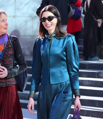 Anne Hathaway Out - NYC Actress Anne Hathaway leaves the United Nations after a speech on International Women s Day in New York, NY on March 9, 2026. Photo by Dylan Travis ABACAPRESS.COM New York City NY United States  Copyright: xDylanxTravis ABACAx