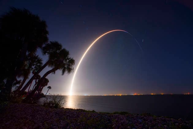 March 9, 2026, Cape Canaveral, Florida, USA: A SpaceX Falcon 9 rocket carrying a direct television satellite for Dish Network, a subsidiary of EchoStar, lifts off from Space Launch Complex-40 at Cape Canaveral Space Force Station, Florida, at 12:19 a.m. EDT on Mar. 10, 2026. Cape Canaveral USA  - ZUMAb268 20260309_znp_b268_003 Copyright: xJenniferxBriggsx