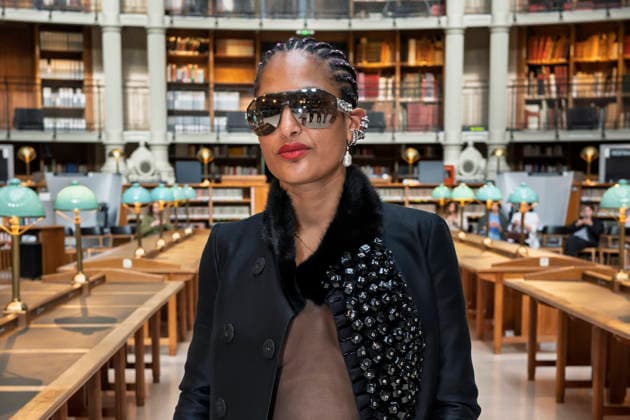 PFW - Time Front Row Melissa Alibo attends the TIME Womenswear Fall Winter 2026-2027 show as part of Paris Fashion Week on March 09, 2026 in Paris, France. Photo by Jana Call me J ABACAPRESS.COM Paris France  Copyright: xJanaxCallxmexJ ABACAx