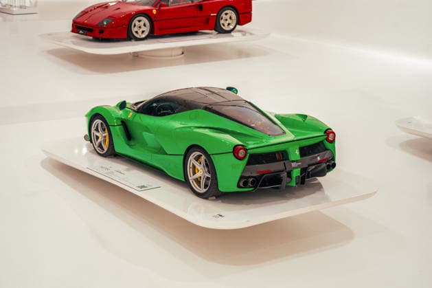 One-of-a-kind Ferrari specially made for Jamiroquai frontman Jay Kay has gone on sale for nearly £4m Story from Jam Press (Unique Green Ferrari) Pictured: The 2014 Ferrari LaFerrari. One-of-a-kind Ferrari specially made for Jamiroquai frontman Jay Kay has gone on sale for nearly £4m A unique bright green Ferrari specially made for Jamiroquai frontman Jay Kay has gone on sale for nearly £4 million. The 2014 Ferrari LaFerrari has covered just 7,000 miles since new. It is believed to be the only one of its kind to be finished in green. Its striking paintwork was inspired by the Italian tricolour, with the theme carried through into the cabin with black and green leather throughout. The hybrid hypercar also has Jamiroquai etched on its s  Copyright: xJamxPress FedericoxVecchio CourtesyxofxRMxSotheby s