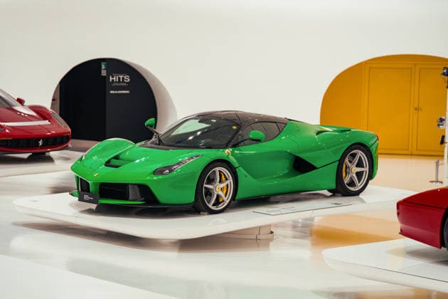 One-of-a-kind Ferrari specially made for Jamiroquai frontman Jay Kay has gone on sale for nearly £4m Story from Jam Press (Unique Green Ferrari) Pictured: The 2014 Ferrari LaFerrari. One-of-a-kind Ferrari specially made for Jamiroquai frontman Jay Kay has gone on sale for nearly £4m A unique bright green Ferrari specially made for Jamiroquai frontman Jay Kay has gone on sale for nearly £4 million. The 2014 Ferrari LaFerrari has covered just 7,000 miles since new. It is believed to be the only one of its kind to be finished in green. Its striking paintwork was inspired by the Italian tricolour, with the theme carried through into the cabin with black and green leather throughout. The hybrid hypercar also has Jamiroquai etched on its s  Copyright: xJamxPress FedericoxVecchio CourtesyxofxRMxSotheby s