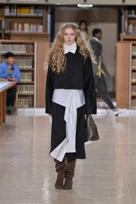 PFW - Time Runway A model walks the runway during the TIME Womenswear Fall Winter 2026-2027 show as part of Paris Fashion Week on March 09, 2026 in Paris, France. Photo by Jana Call me J ABACAPRESS.COM Paris France  Copyright: xJanaxCallxmexJ ABACAx