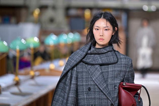 PFW - Time Runway A model walks the runway during the TIME Womenswear Fall Winter 2026-2027 show as part of Paris Fashion Week on March 09, 2026 in Paris, France. Photo by Jana Call me J ABACAPRESS.COM Paris France  Copyright: xJanaxCallxmexJ ABACAx