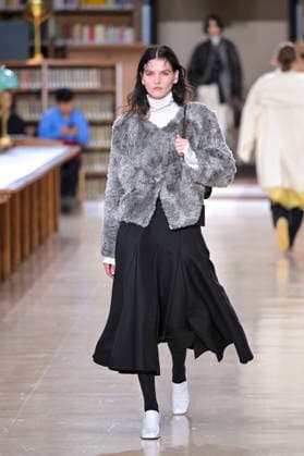 PFW - Time Runway A model walks the runway during the TIME Womenswear Fall Winter 2026-2027 show as part of Paris Fashion Week on March 09, 2026 in Paris, France. Photo by Jana Call me J ABACAPRESS.COM Paris France  Copyright: xJanaxCallxmexJ ABACAx