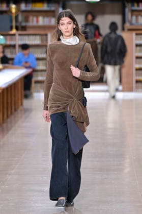 PFW - Time Runway A model walks the runway during the TIME Womenswear Fall Winter 2026-2027 show as part of Paris Fashion Week on March 09, 2026 in Paris, France. Photo by Jana Call me J ABACAPRESS.COM Paris France  Copyright: xJanaxCallxmexJ ABACAx