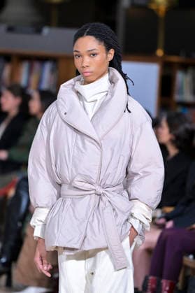 PFW - Time Runway A model walks the runway during the TIME Womenswear Fall Winter 2026-2027 show as part of Paris Fashion Week on March 09, 2026 in Paris, France. Photo by Jana Call me J ABACAPRESS.COM Paris France  Copyright: xJanaxCallxmexJ ABACAx