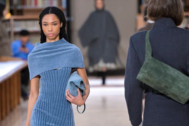 PFW - Time Runway A model walks the runway during the TIME Womenswear Fall Winter 2026-2027 show as part of Paris Fashion Week on March 09, 2026 in Paris, France. Photo by Jana Call me J ABACAPRESS.COM Paris France  Copyright: xJanaxCallxmexJ ABACAx