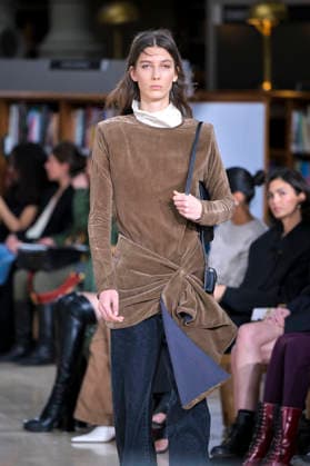 PFW - Time Runway A model walks the runway during the TIME Womenswear Fall Winter 2026-2027 show as part of Paris Fashion Week on March 09, 2026 in Paris, France. Photo by Jana Call me J ABACAPRESS.COM Paris France  Copyright: xJanaxCallxmexJ ABACAx