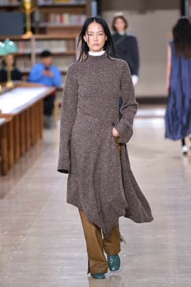 PFW - Time Runway A model walks the runway during the TIME Womenswear Fall Winter 2026-2027 show as part of Paris Fashion Week on March 09, 2026 in Paris, France. Photo by Jana Call me J ABACAPRESS.COM Paris France  Copyright: xJanaxCallxmexJ ABACAx