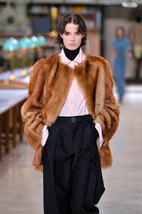 PFW - Time Runway A model walks the runway during the TIME Womenswear Fall Winter 2026-2027 show as part of Paris Fashion Week on March 09, 2026 in Paris, France. Photo by Jana Call me J ABACAPRESS.COM Paris France  Copyright: xJanaxCallxmexJ ABACAx