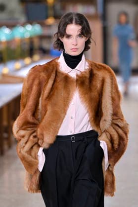 PFW - Time Runway A model walks the runway during the TIME Womenswear Fall Winter 2026-2027 show as part of Paris Fashion Week on March 09, 2026 in Paris, France. Photo by Jana Call me J ABACAPRESS.COM Paris France  Copyright: xJanaxCallxmexJ ABACAx