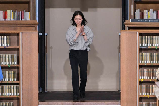 PFW - Time Runway TIME’s Creative Director (CD) Choi Jeong-in walks the runway during the TIME Womenswear Fall Winter 2026-2027 show as part of Paris Fashion Week on March 09, 2026 in Paris, France. Photo by Jana Call me J ABACAPRESS.COM Paris France  Copyright: xJanaxCallxmexJ ABACAx