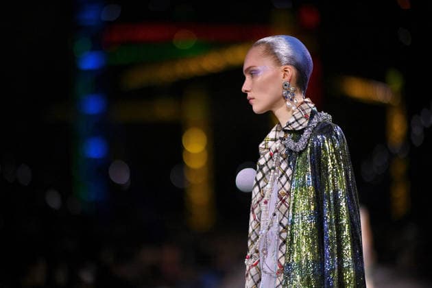 PFW - Chanel Runway A model walks the runway during the Chanel Womenswear Fall Winter 2026-2027 show as part of Paris Fashion Week on March 09, 2026 in Paris, France. Photo by Franck Castel ABACAPRESS.COM Paris France  Copyright: xCastelxFranck ABACAx