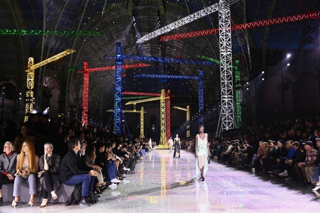 PFW - Chanel Runway A model walks the runway during the Chanel Womenswear Fall Winter 2026-2027 show as part of Paris Fashion Week on March 09, 2026 in Paris, France. Photo by Franck Castel ABACAPRESS.COM Paris France  Copyright: xCastelxFranck ABACAx