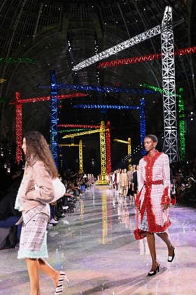 PFW - Chanel Runway A model walks the runway during the Chanel Womenswear Fall Winter 2026-2027 show as part of Paris Fashion Week on March 09, 2026 in Paris, France. Photo by Franck Castel ABACAPRESS.COM Paris France  Copyright: xCastelxFranck ABACAx