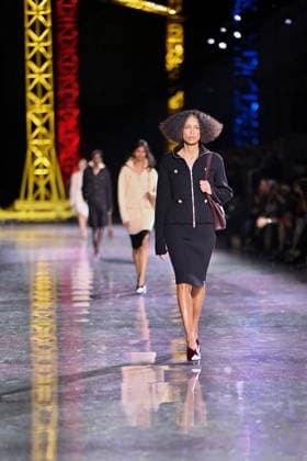 PFW - Chanel Runway A model walks the runway during the Chanel Womenswear Fall Winter 2026-2027 show as part of Paris Fashion Week on March 09, 2026 in Paris, France. Photo by Franck Castel ABACAPRESS.COM Paris France  Copyright: xCastelxFranck ABACAx