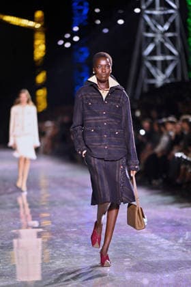 PFW - Chanel Runway A model walks the runway during the Chanel Womenswear Fall Winter 2026-2027 show as part of Paris Fashion Week on March 09, 2026 in Paris, France. Photo by Franck Castel ABACAPRESS.COM Paris France  Copyright: xCastelxFranck ABACAx