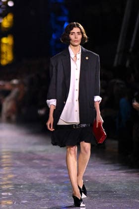 PFW - Chanel Runway A model walks the runway during the Chanel Womenswear Fall Winter 2026-2027 show as part of Paris Fashion Week on March 09, 2026 in Paris, France. Photo by Franck Castel ABACAPRESS.COM Paris France  Copyright: xCastelxFranck ABACAx