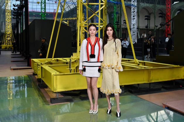 PFW - Chanel Photocall Miu Natsha Taechamongkalapiwat and Lorena Lalina Schuett attends the Chanel Womenswear Fall Winter 2026-2027 show as part of Paris Fashion Week on March 09, 2026 in Paris, France. Photo by Franck Castel ABACAPRESS.COM Paris France  Copyright: xCastelxFranck ABACAx