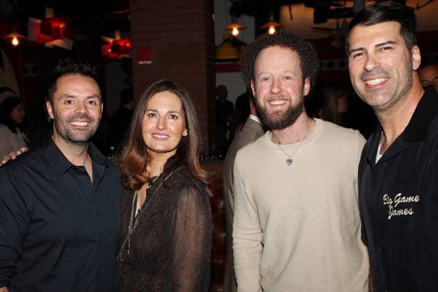 World premiere of HBO original documentary series Born To Bowl at Lucky Strike Times Square Featuring: (L-R) Jason Belmonte, Bentley Weiner (Exec. Producer, HBO), Kyle Troup and James Lee Hernandez (Director) Where: New York, New York, United States When: 09 Mar 2026 Credit: Marion Curtis StarPix for HBO INSTARimages EDITORIAL USE ONLY. NOT FOR USE BY NEWSPAPERS BASED IN THE UK. Copyright: xMarionxCurtisx xStarPixxforxHBOx instar55541978