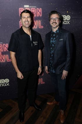 World premiere of HBO original documentary series Born To Bowl at Lucky Strike Times Square Featuring: (L-R) James Lee Hernandez (Director) and Brian Lazarte (Director) Where: New York, New York, United States When: 09 Mar 2026 Credit: Marion Curtis StarPix for HBO INSTARimages EDITORIAL USE ONLY. NOT FOR USE BY NEWSPAPERS BASED IN THE UK. Copyright: xMarionxCurtisx xStarPixxforxHBOx instar55541955