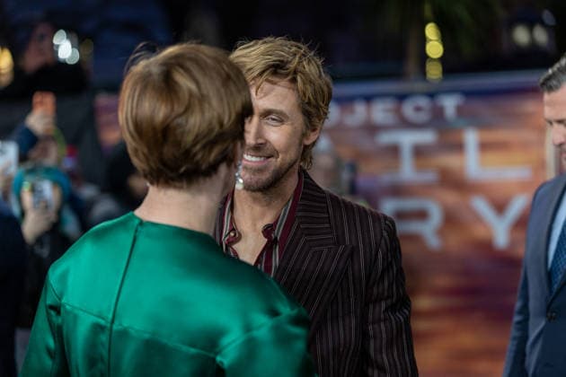Project Hail Mary film premiere Cast and Guests attend Project Hail Mary world film premiere Featuring: Ryan Gosling, Sandra Huller Where: London, United Kingdom When: 09 Mar 2026 Credit: Phil Lewis WENN London United Kingdom Copyright: xPhilxLewis WENNx wenn41023828 PLAAx wenn41023828