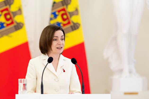 Gitanas Nauseda susitiko su Moldovos prezidente Maja Sandu. Vilnius, 2026-03-10 *** Gitanas Nauseda meets with President of Moldova Maja Sandu Vilnius, 10 03 2026  Copyright: xx