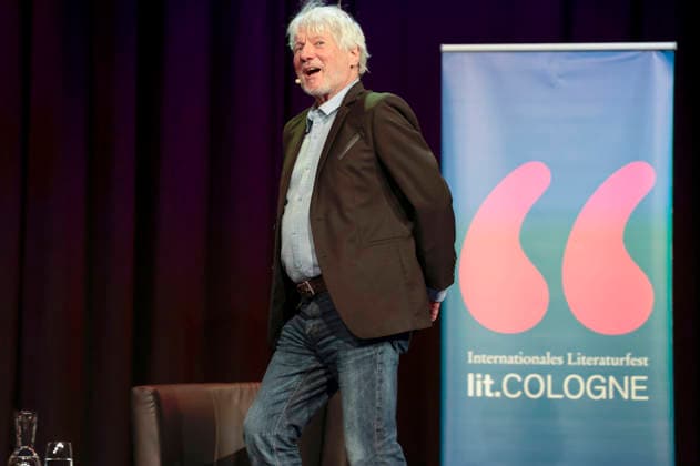 Jürgen Becker bei der lit.Cologne 2026 Veranstaltung lit.Comedy im Theater am Tanzbrunnen. Köln, 09.03.2026