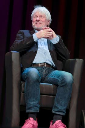Jürgen Becker bei der lit.Cologne 2026 Veranstaltung lit.Comedy im Theater am Tanzbrunnen. Köln, 09.03.2026