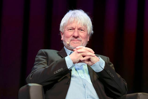 Jürgen Becker bei der lit.Cologne 2026 Veranstaltung lit.Comedy im Theater am Tanzbrunnen. Köln, 09.03.2026