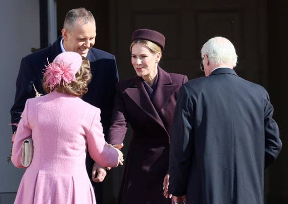 Swedish royal couple visits Poland Photo: Wojciech Olkusnik East News King of Sweden Carl XVI Gustaf and his wife Queen Silvia are welcomed by the president of Poland Karol Nawrocki and his wife Marta Nawrocka at the courtyard of the Presidential Palace on March 10, 2026 in Warsaw, Poland. The Swedish royal couple pays a three-day state visit to Poland focused on strengthening bilateral ties, defense, and security. EN_01673827_0010 
