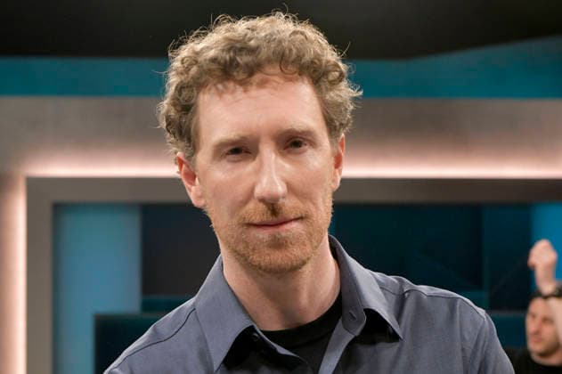 Luis Klamroth in der ARD-Talkshow hart aber fair im Studio Adlershof. Berlin, 09.03.2026