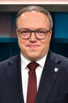 Mario Voigt in der ARD-Talkshow hart aber fair im Studio Adlershof. Berlin, 09.03.2026