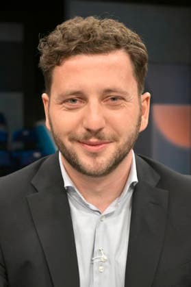 Felix Banaszak in der ARD-Talkshow hart aber fair im Studio Adlershof. Berlin, 09.03.2026