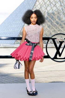 Joyce Cisse Flowerovlove at the photocall of Louis Vuitton Collection Femme Prêt à Porter Automne Hiver 2026 2027 fashion show during Paris Fashion Week on march 10 2026 Olivier Borde Bestimage Photocall of Louis Vuitton Women Ready to Wear Fall Winter 2026 2027 Collection fashion show, during Paris Fashion Week on march 10 2026 Paris France  Copyright: xOLIVIERxBORDEx xBESTIMAGExOLIVIERxBORDEx xBESTIMAGEx