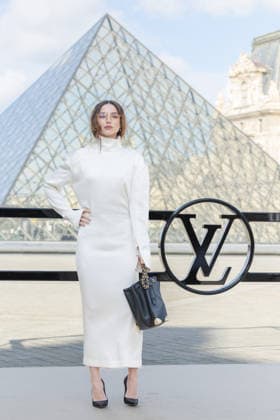 PFW - Louis Vuitton Photocall Ana de Armas pictured on photocall of Louis Vuitton Womenswear Fall Winter 2026-2027 show as part of Paris Fashion Week at Louvre Museum, in Paris, France on March 10, 2026. Photo by Alexis Jumeau ABACAPRESS.COM PAris France  Copyright: xJumeauxAlexis ABACAx