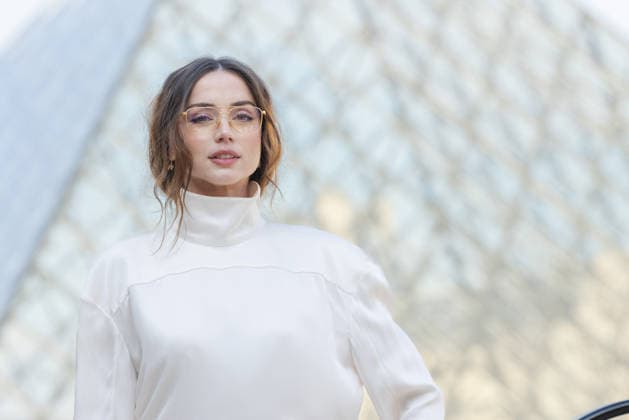 PFW - Louis Vuitton Photocall Ana de Armas pictured on photocall of Louis Vuitton Womenswear Fall Winter 2026-2027 show as part of Paris Fashion Week at Louvre Museum, in Paris, France on March 10, 2026. Photo by Alexis Jumeau ABACAPRESS.COM PAris France  Copyright: xJumeauxAlexis ABACAx