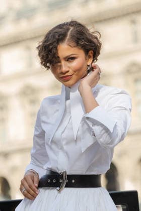 PFW - Louis Vuitton Photocall Zendaya pictured on photocall of Louis Vuitton Womenswear Fall Winter 2026-2027 show as part of Paris Fashion Week at Louvre Museum, in Paris, France on March 10, 2026. Photo by Alexis Jumeau ABACAPRESS.COM PAris France  Copyright: xJumeauxAlexis ABACAx