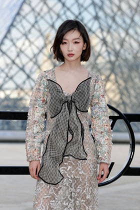 Dongyu Zhou at the photocall of Louis Vuitton Collection Femme Prêt à Porter Automne Hiver 2026 2027 fashion show during Paris Fashion Week on march 10 2026 Olivier Borde Bestimage Photocall of Louis Vuitton Women Ready to Wear Fall Winter 2026 2027 Collection fashion show, during Paris Fashion Week on march 10 2026 Paris France  Copyright: xOLIVIERxBORDEx xBESTIMAGExOLIVIERxBORDEx xBESTIMAGEx