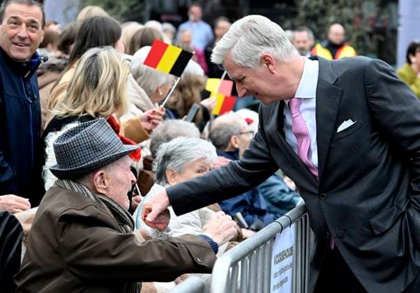 The King and Queen Visit The Province Of Antwerpen BORNEM, BELGIUM - MARCH 10 : King Philippe and Queen Mathilde are visiting the province of Antwerp. The visit of the Royal Couple concludes with a meeting with the public at Kardinaal Mercierplein in Bornem...on March 10, 2026 in Bornem, Belgium, 10 03 2026 Bornem Belgium  Copyright: xBertxVanxDenxBrouckex