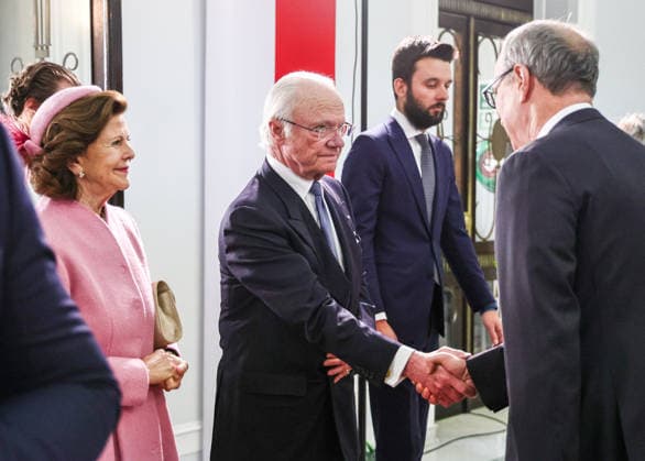 Swedish royal couple visits Poland Photo: Anita Walczewska East News King of Sweden Carl XVI Gustaf and his wife Queen Silvia meet with the Marshal of Sejm (lower house of Parliament) Wlodzimierz Czarzasty at the Polish Parliament on March 10, 2026 in Warsaw, Poland. The Swedish royal couple pays a three-day state visit to Poland focused on strengthening bilateral ties, defense, and security. EN_01673827_0197 