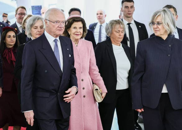 Swedish royal couple visits Poland Photo: Anita Walczewska East News King of Sweden Carl XVI Gustaf and his wife Queen Silvia meet with the Marshal of Senate (upper house of Parliament) Malgorzata Kidawa-Blonska at the Polish Parliament on March 10, 2026 in Warsaw, Poland. The Swedish royal couple pays a three-day state visit to Poland focused on strengthening bilateral ties, defense, and security. EN_01673827_0213 