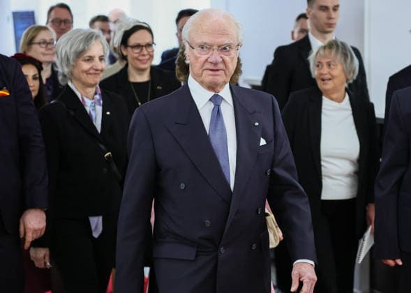 Swedish royal couple visits Poland Photo: Anita Walczewska East News King of Sweden Carl XVI Gustaf and his wife Queen Silvia meet with the Marshal of Senate (upper house of Parliament) Malgorzata Kidawa-Blonska at the Polish Parliament on March 10, 2026 in Warsaw, Poland. The Swedish royal couple pays a three-day state visit to Poland focused on strengthening bilateral ties, defense, and security. EN_01673827_0214 