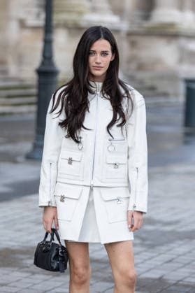 PFW Louis Vuitton Arrivals NB Guest arrived at the Louis Vuitton Womenswear Fall Winter 2026-2027 show as part of Paris Fashion Week on March 10, 2026 in Paris, France. Photo by Nasser Berzane ABACAPRESS.COM Paris France  Copyright: xBerzanexNasser ABACAx