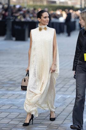 PFW Louis Vuitton Arrivals NB Jennifer Connelly arrived at the Louis Vuitton Womenswear Fall Winter 2026-2027 show as part of Paris Fashion Week on March 10, 2026 in Paris, France. Photo by Nasser Berzane ABACAPRESS.COM Paris France  Copyright: xBerzanexNasser ABACAx